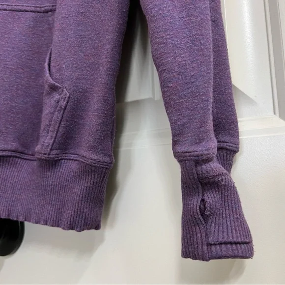 Athleta Girl All For One Hoodie in Purple, Size L (12) - Picture 4 of 8